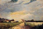 Bild:Landscape with Houses