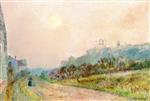 Bild:Peasant and Her Son on a Road