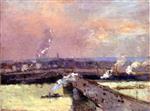 Bild:The Pont Boieldieu, Rouen