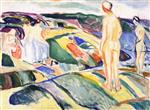 Bild:Bathing Women on Rocks
