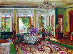Bild:Interior of a Salon in Brasovo