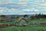 Bild:Landscape with a Hut