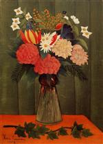 Bild:Bouquet of Flowers with an Ivy Branch