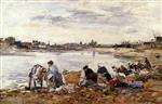 Bild:Laundresses on the Banks of the Touques 2