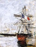 Bild:Sailboat in Port
