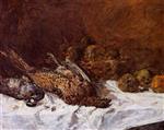 Bild:Still Life with Pheasants and a Basket of Apples