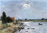 Bild:The Banks of the Touques   Moonlight