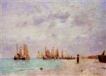 Bild:The Beach at Scheveningen