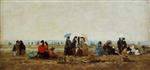 Bild:The Beach at Trouville 3
