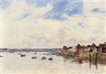 Bild:The Seine at Quillebeuf