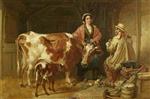 Bild:A Chat with the Milkmaid
