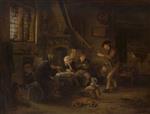 Bild:Peasants Drinking and Making Music