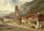 Bild:Unterseen, Interlaken, Autumn in Switzerland