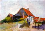 Bild:House with Red Roofs (Holland)