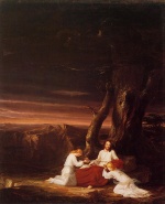 Bild:Ministère des anges au Christ dans le désert