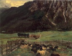 Bild:Bergerie dans le Tyrol