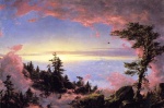 Bild:Au-dessus des nuages ??au lever du soleil