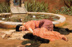 John William Godward dolce far niente