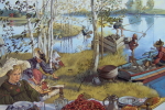 Erffnung der Krebsfansaison - Carl Larsson