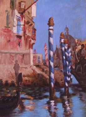 Edouard Manet - Canale de Grande in Venedig