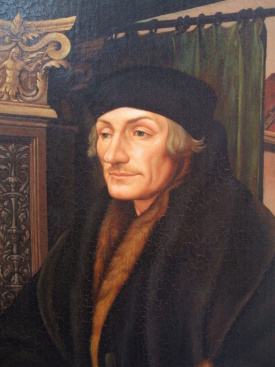 Hans Holbein Desiderius Erasmus Detail