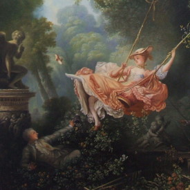 Jean Honore Fragonard - Die Schaukel Detail