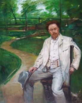 Lovis Corinth Porträt des Pianisten Conrad Ansorge