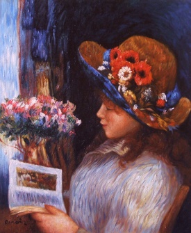 Pierre-Auguste Renoir  Lesendes Mädchen