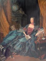 Porträt der Madame de Pompadour - Francois Boucher