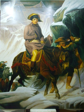 Napoleon überquert die Alpen