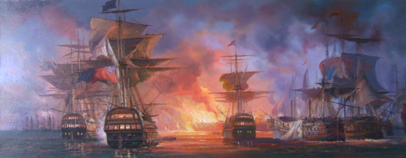 Seeschlacht Admiral Nelson